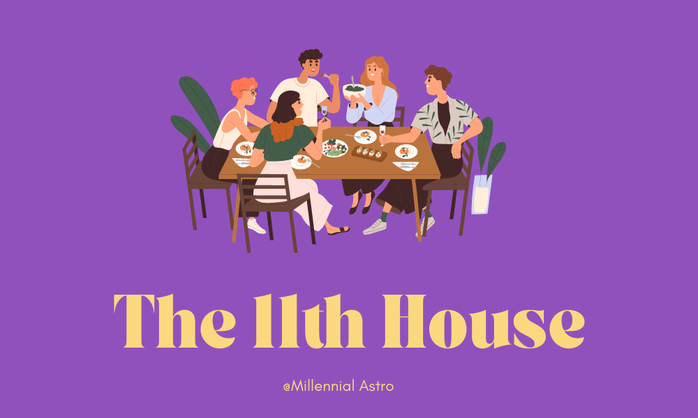 The 11th House: Friendships, Social Connections & Networks